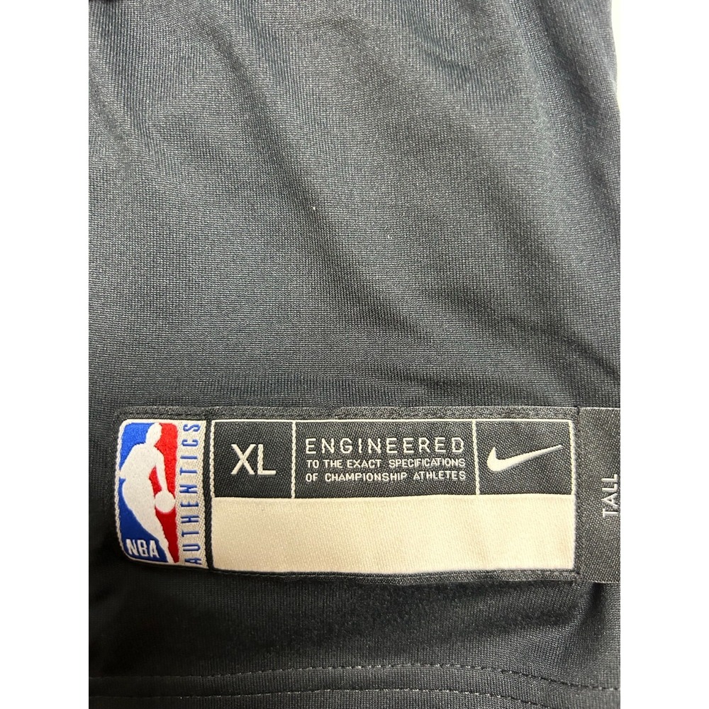 New Nike NBA Chicago Bulls Dri-Fit Black White Pullover Size XLT CU0163-010 - Picture 3 of 10